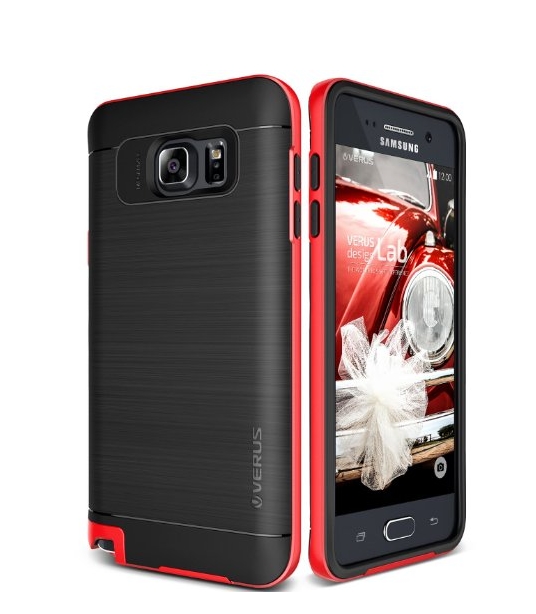 Galaxy Note 5 Case Verus High Pro Shield chrimson red